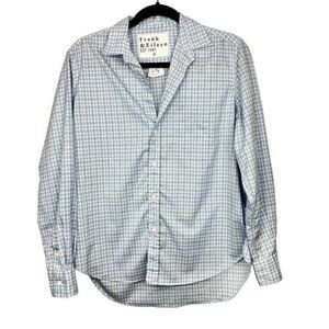 Frank & Eileen Eileen Relaxed Button Up Shirt Italian Cotton S